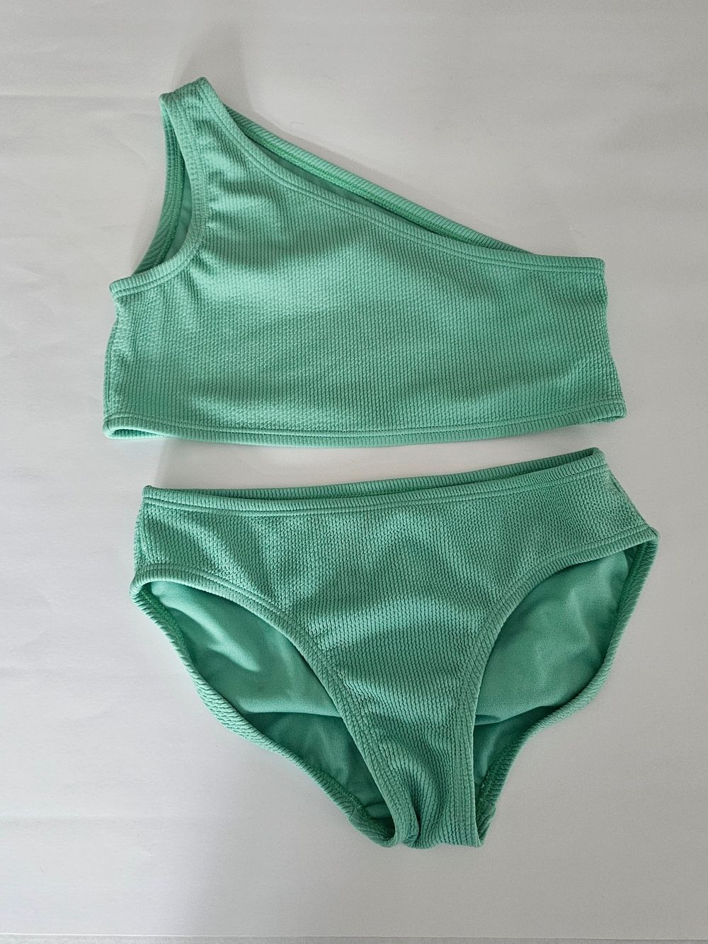 GAP Kids Mint Green One-Shoulder Swim Set